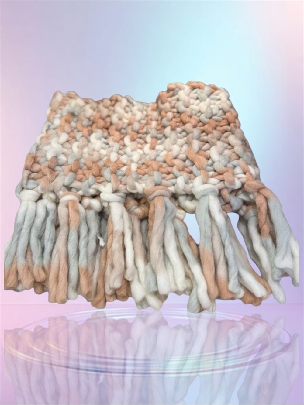 Free People Scarf Chunky Knit Oversized
